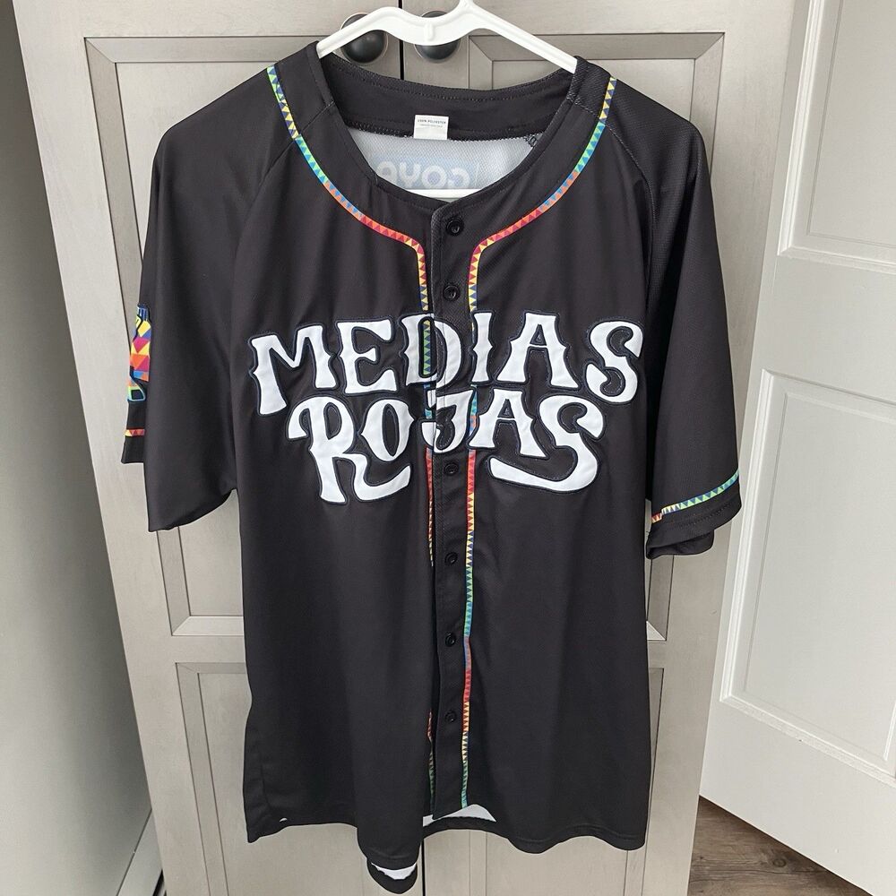 Boston Red Sox Medias Rojas Jersey Size Large Hispanic Night Baseball Goya 2024
